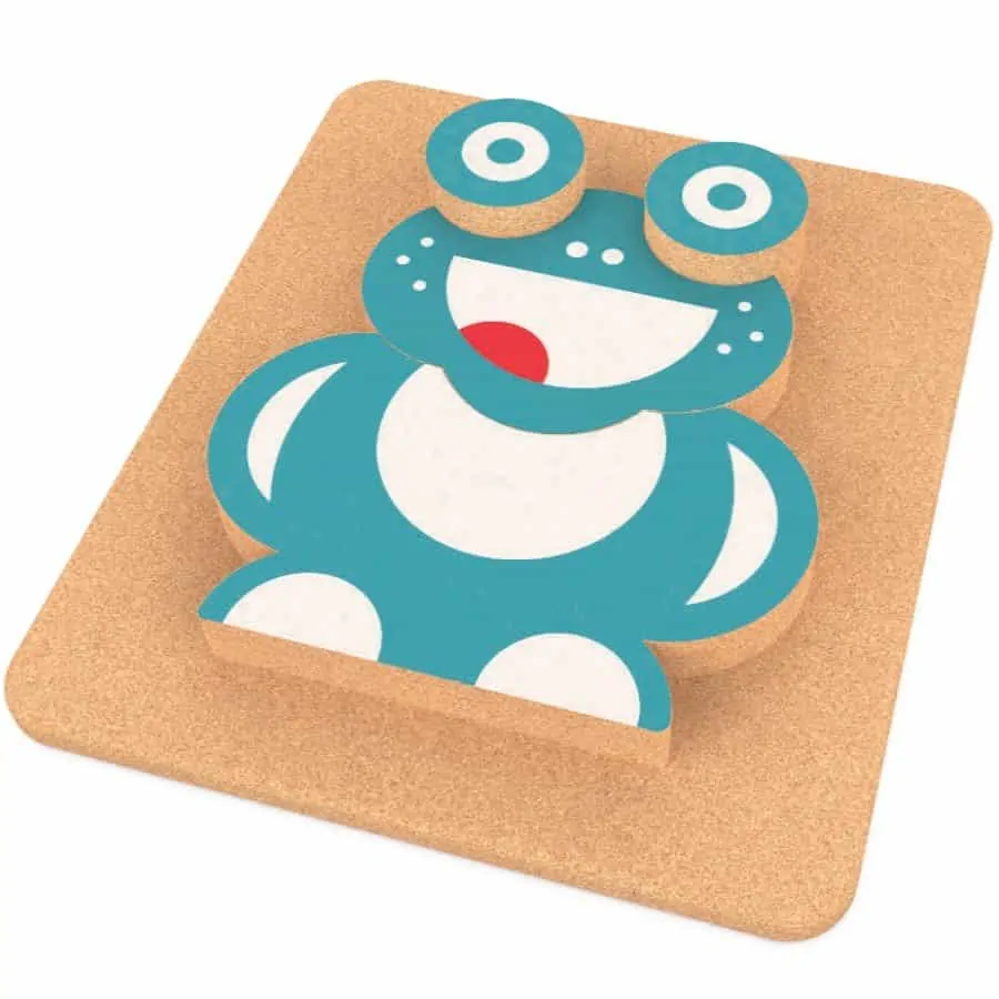 elou-3d puzzle frog elou-3d puzzle frog