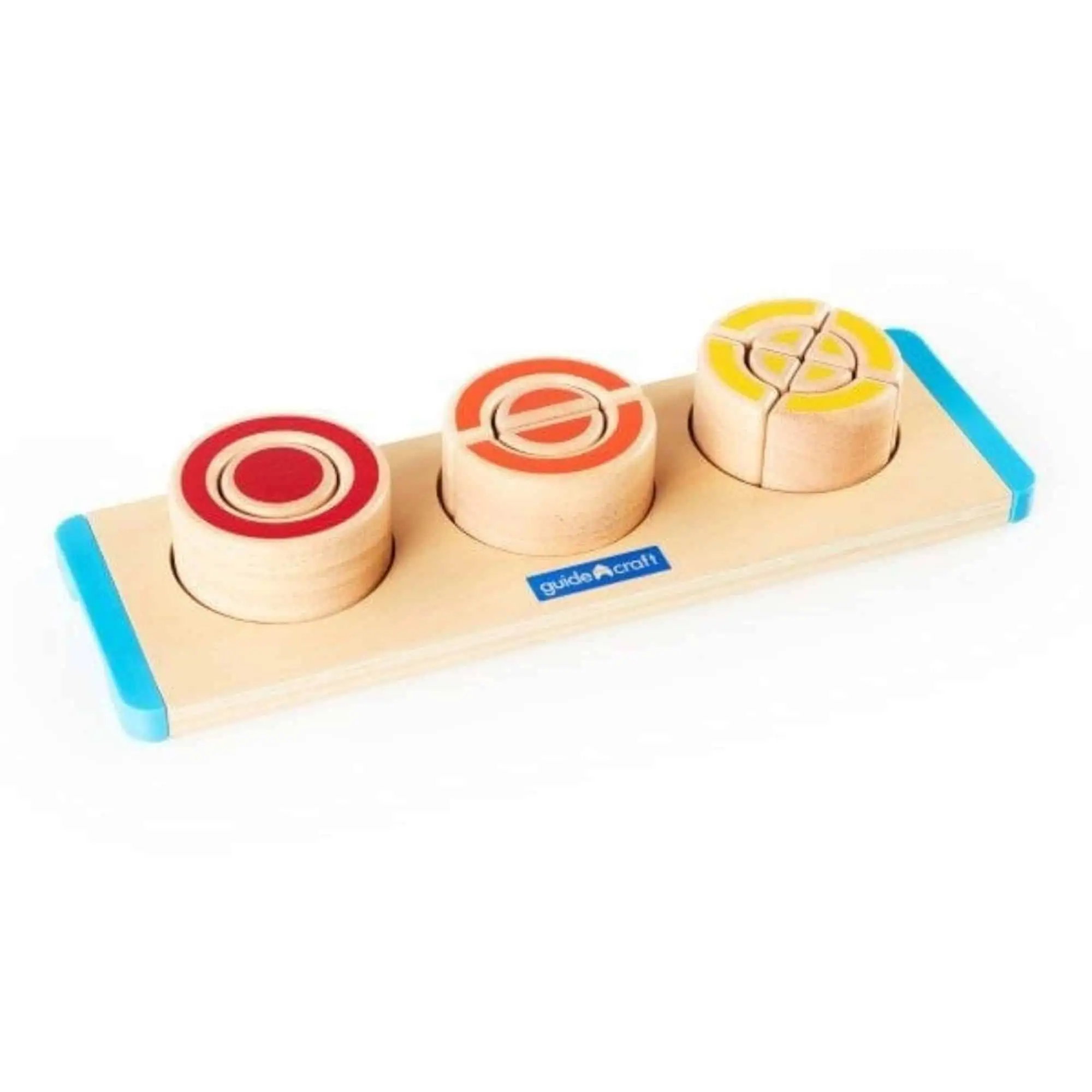 Nesting Circle Fractions-04 Divided circular rings and circles