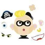 Magnetspiel Lustige Gesichter