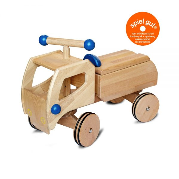 Holz Rutscher Fred – Rutschauto Blau (2) Holz Rutscher Fred – Rutschauto Blau (2)