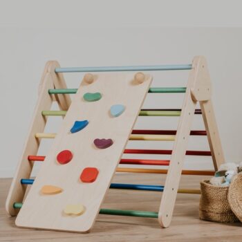 Leg&Go Kletterdreieck mit Rampe Farbe Bunt