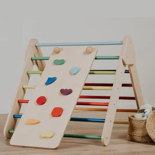 Leg&Go Kletterdreieck mit Rampe Farbe Bunt Leg&Go Kletterdreieck mit Rampe Farbe Bunt