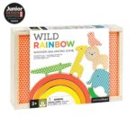 Petit Collage Stapelspiel Wild Rainbow