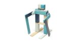 Tegu Magnetische Holzbausteine Blau 24 Teile (1)