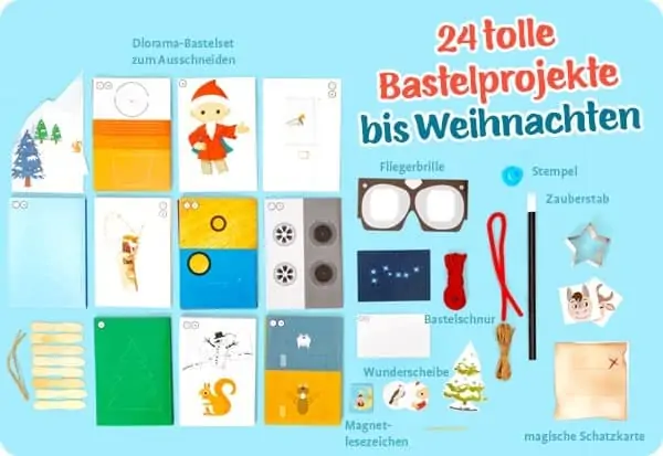 Adventskalender Sandmännchen Bastelspaß (2)