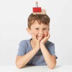 Lubulona - Holzlastwagen Rot