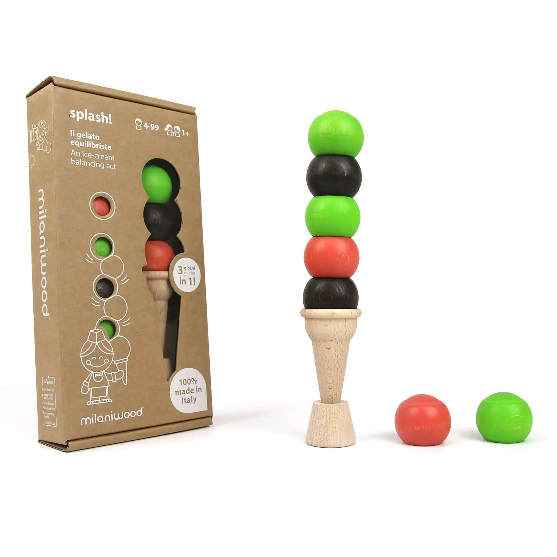 Splash - Der Eiscreme Balance-Akt (1) Splash - Der Eiscreme Balance-Akt