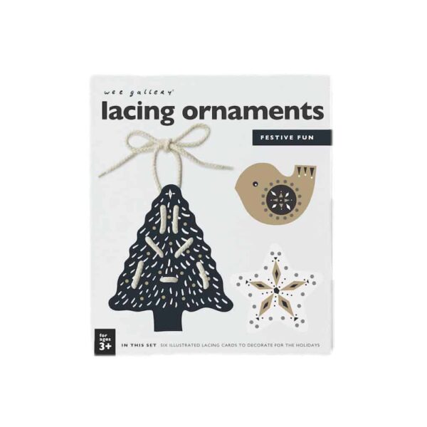 Wee Gallery Festliche Schnür-Karten