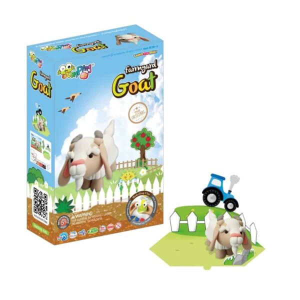Jumping Clay Farmyard - Goat (1)
