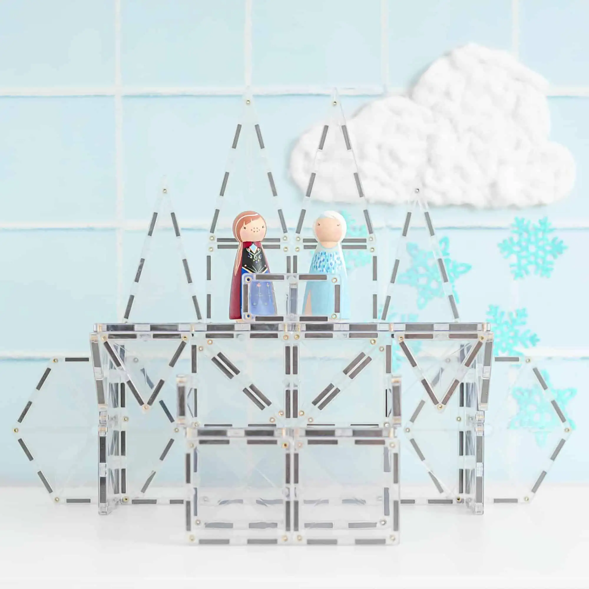 Connetix Clear Starter Pack - 34-tlg. Magnetbaukasten (3) Connetix Clear Starter Pack - 34-tlg. Magnetbaukasten