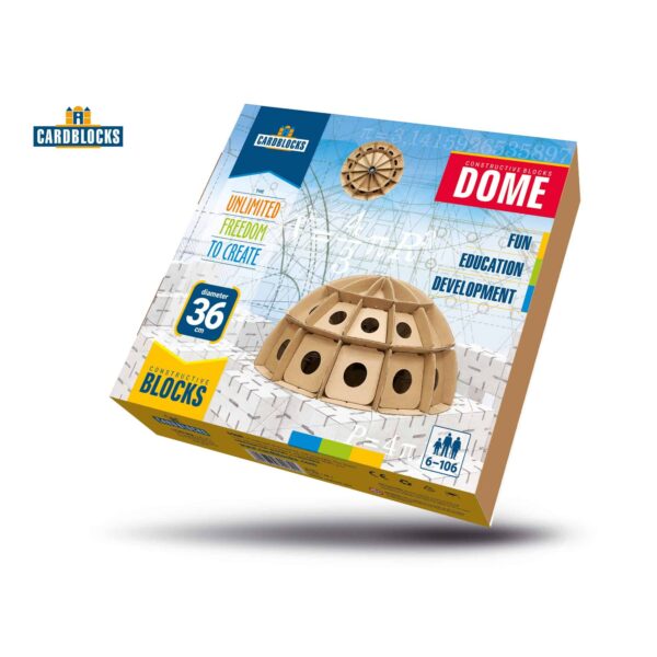 Cardblocks Kuppel Set - 36 Pappbausteine (2)