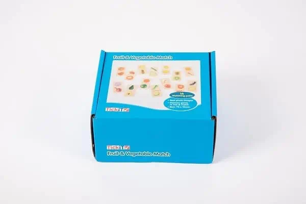 Tickit Fruit & Vegetable Match (1) Tickit Fruit & Vegetable Match