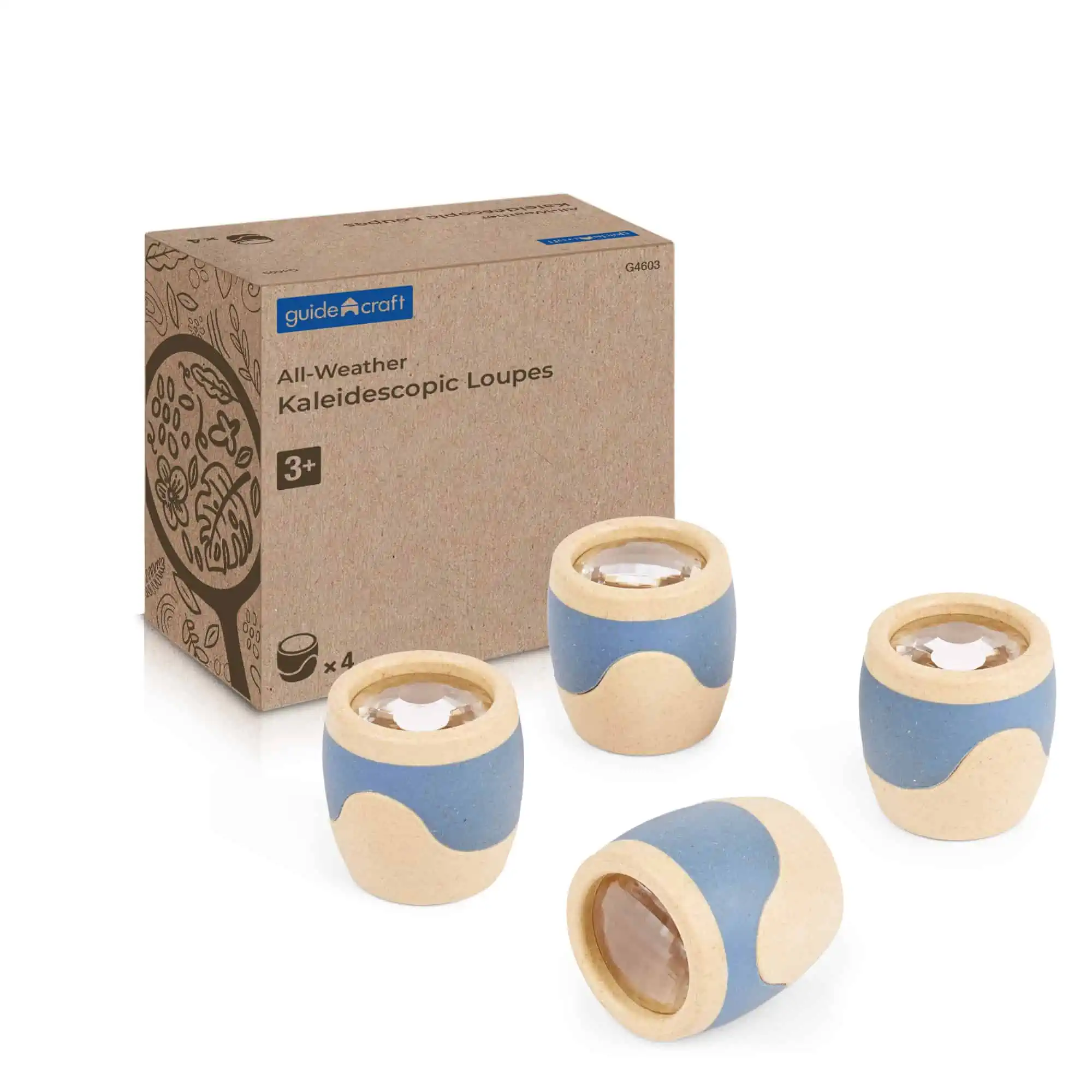 Guidecraft All-Weather Kaleidoskop Lupen (3) Guidecraft All-Weather Kaleidoskop Lupen