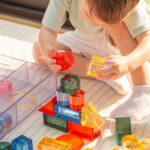 Guidecraft Lose Parts MINT Container Licht und Farben