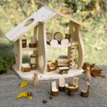 Guidecraft Puppenhaus Woodland komplett