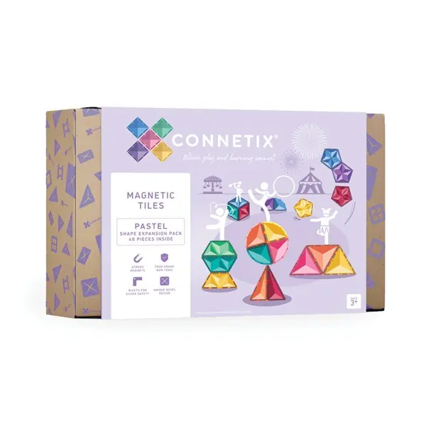 Connetix Pastell Shape Pack Connetix Pastell Shape Pack
