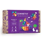 Connetix Rainbow Starter Pack – 60-tlg. Magnetbaukasten für Kinder