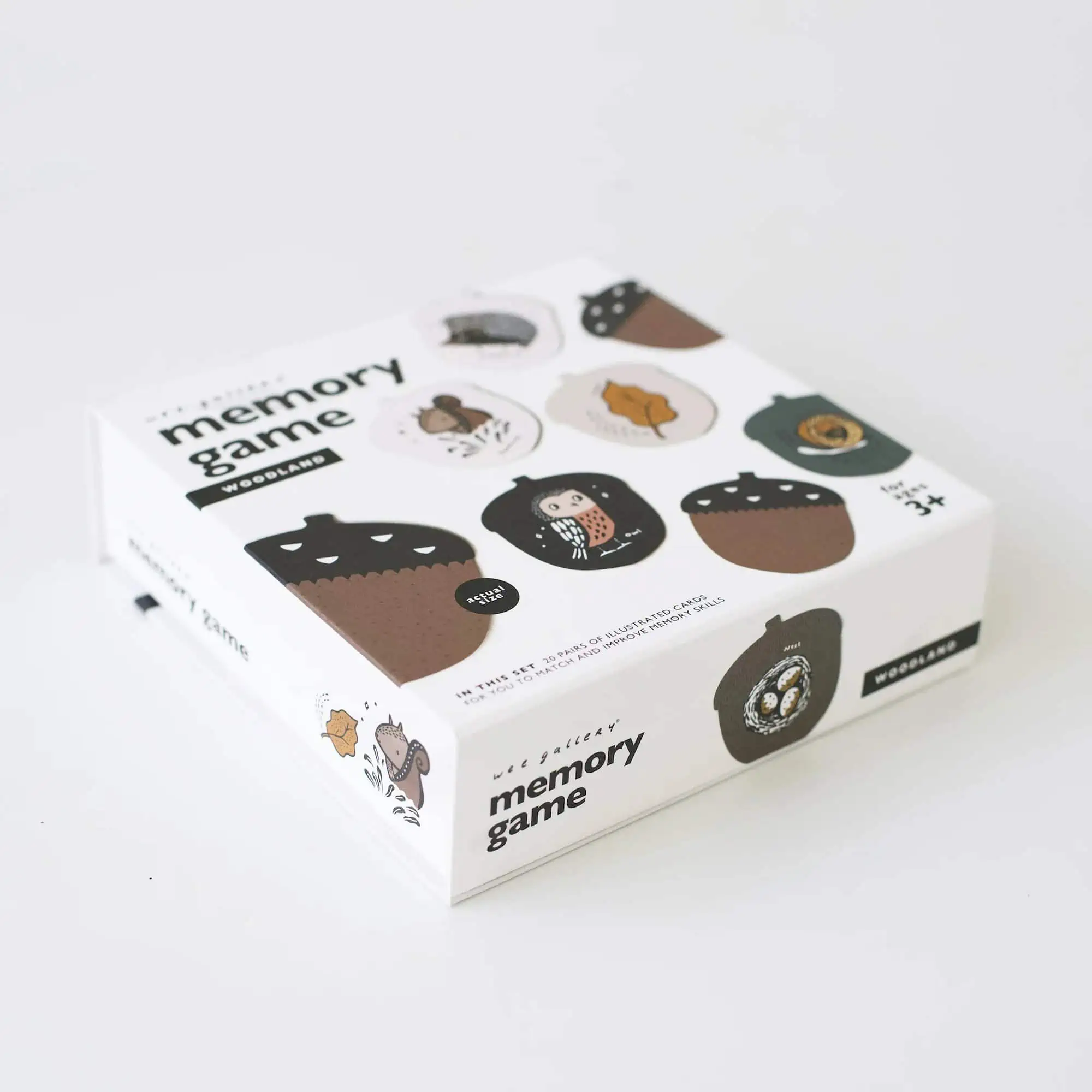 Wee Gallery MEMORY-SPIEL - Wald (3) Wee Gallery MEMORY-SPIEL - Wald 3