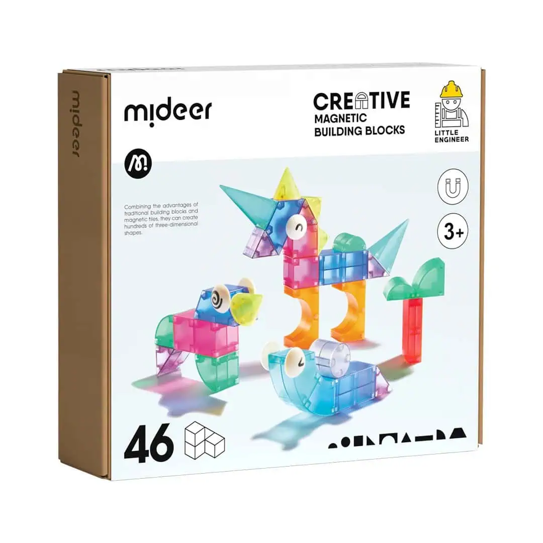 Mideer-Creative Magnetic Building Blocks 46P-MD1407 Mideer-Creative Magnetic Building Blocks 46P-MD1407