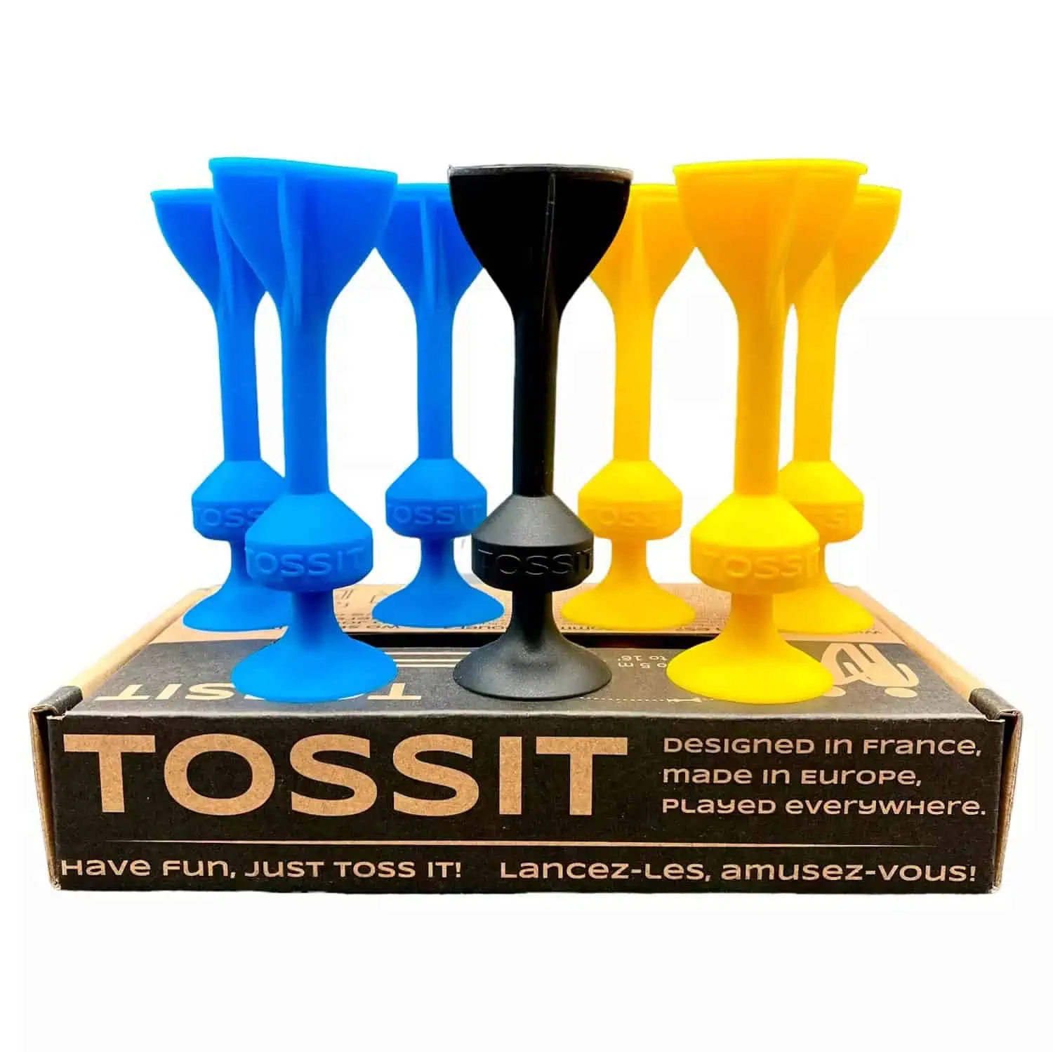 TOSSIT Original Starter Pack Gelb-Dunkelblau (12) TOSSIT Original Starter Pack