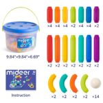 Mideer MD1431Rainbow Magnetische Bau-Sticks 60 (2)
