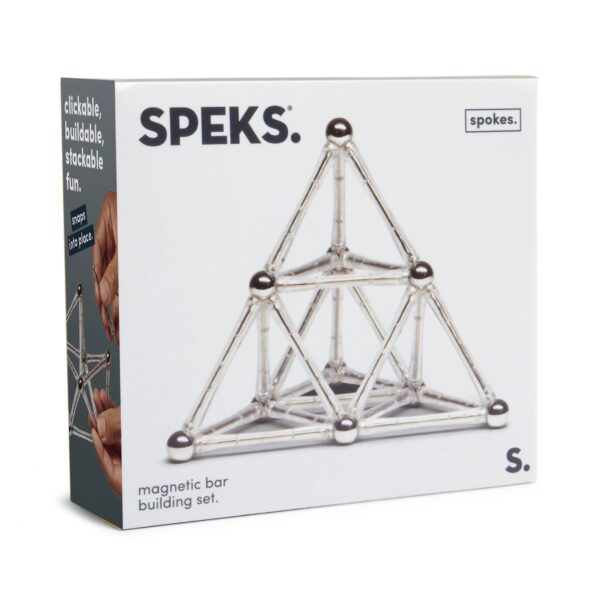 Spokes Magnetisches Baukasten-Set Nickel
