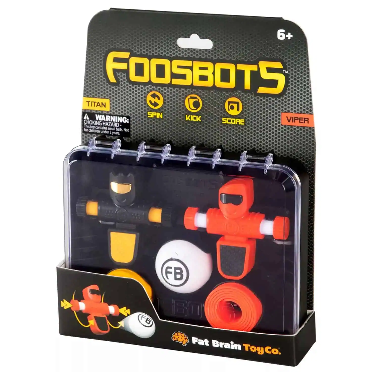 50176-Fatbrainboys-Spiel-foosbots-2er-pack-tomy Fat Brain Toys Foosbots – 2er-Pack – Action-Kickspiel – Bild 1