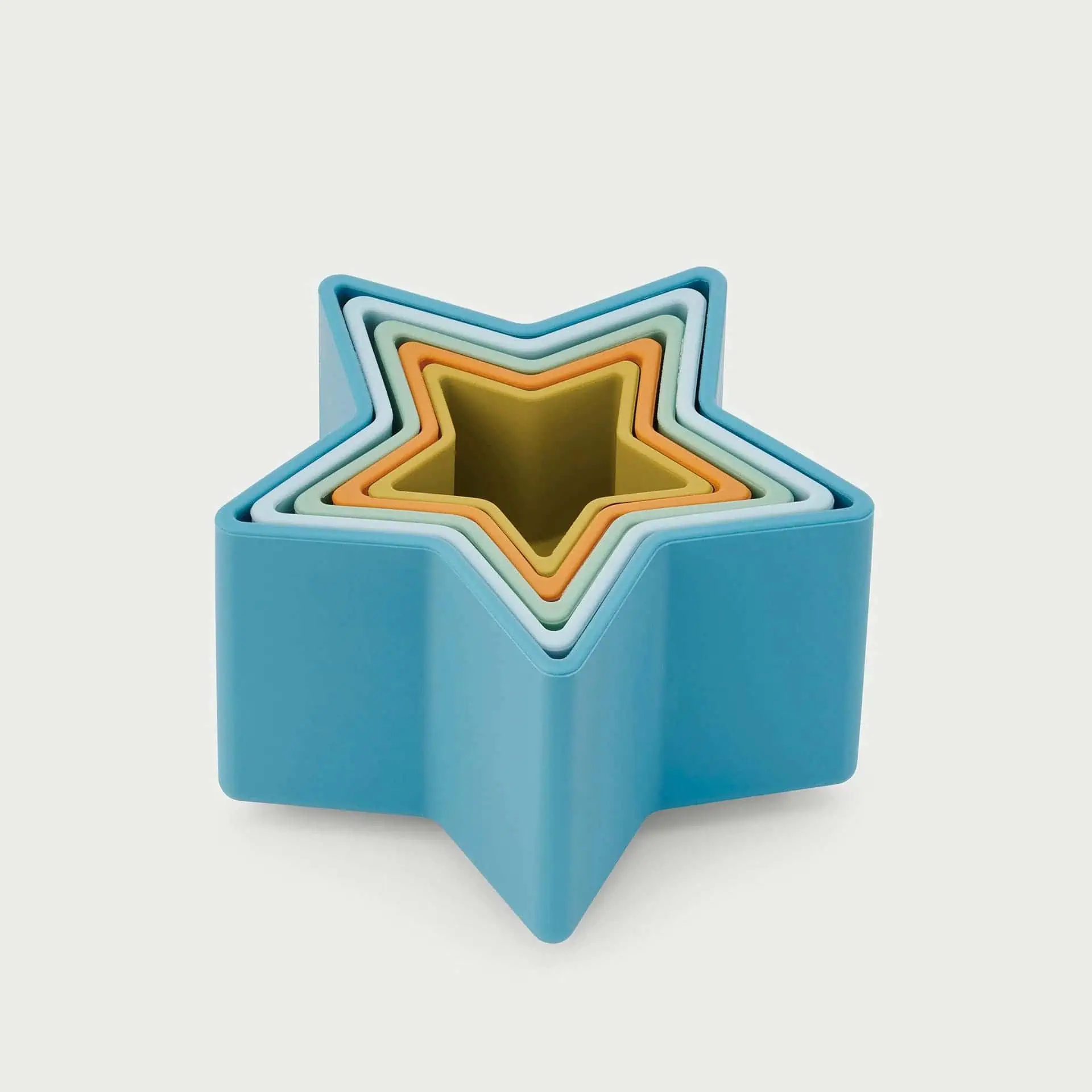 Tickit-Silisoft-stackingcups-54545 Tickit SiliSoft® Star Stapelbecher | Stern‑Stapelbecher aus Silikon – Bild 1