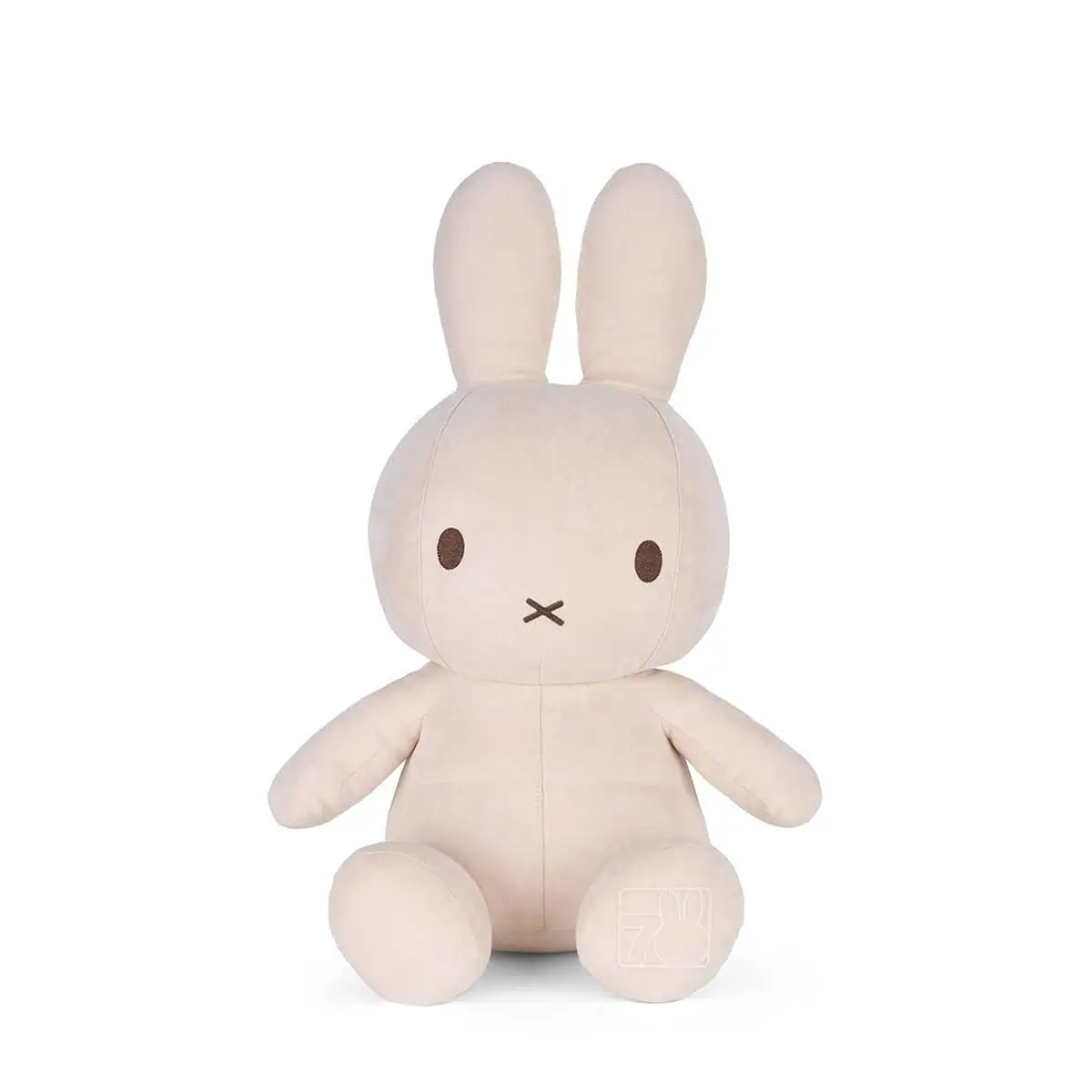 Ltd. Edition Miffy Faux Suede Beige-24182663 Weißer Kuschelhasen-Plüschtier mit langen Ohren und minimalistischem Gesicht, ideal als Baby- oder Kinderfreund Spielzeug oder Dekoration. Hochwertiges Material, weich und angenehm im Griff, perfekt für Kuschelzeit.