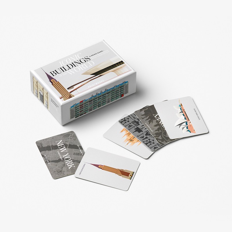 Printworks-PW00450-Memo game - Iconic buildings primary Printworks-PW00450-Memo game - Iconic buildings primary